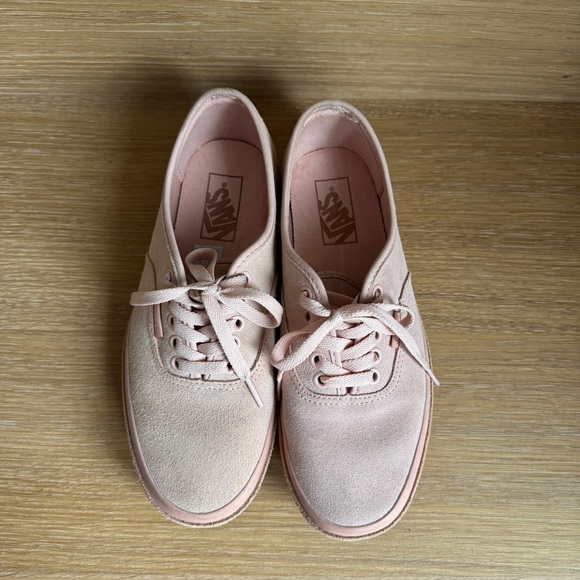 Pink Suede Vans - Picture 2 of 4